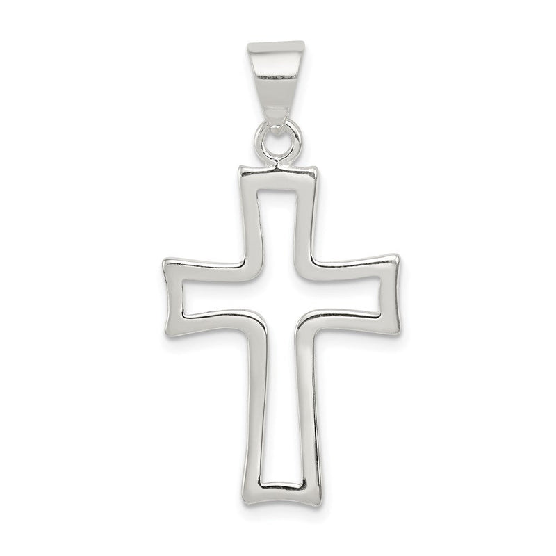 Sterlingsilber Kreuz Charm