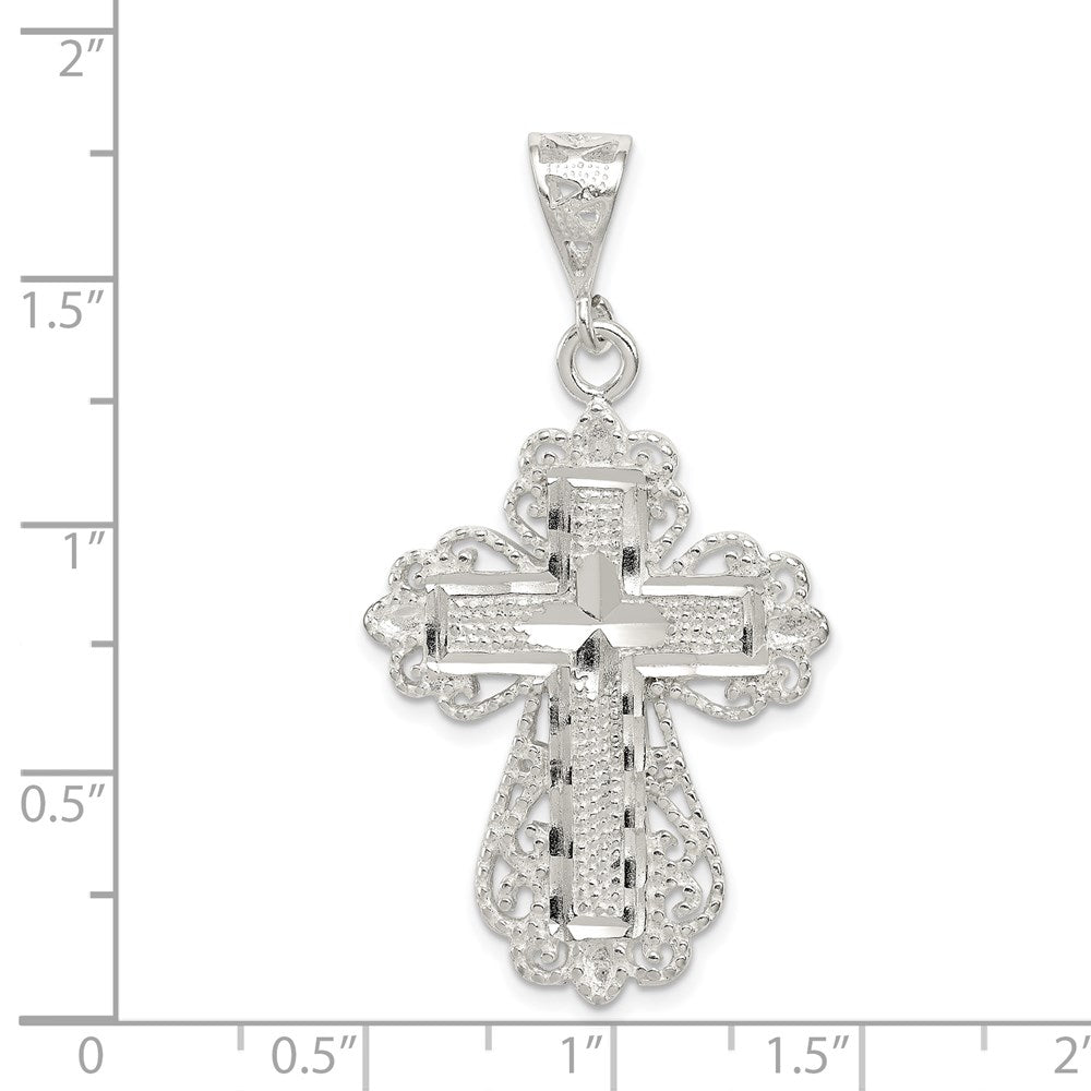 Sterlingsilber Kreuz Anhänger