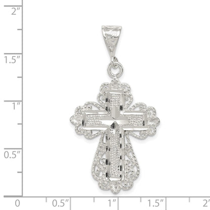 Sterlingsilber Kreuz Anhänger