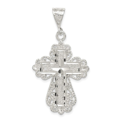 Sterlingsilber Kreuz Anhänger