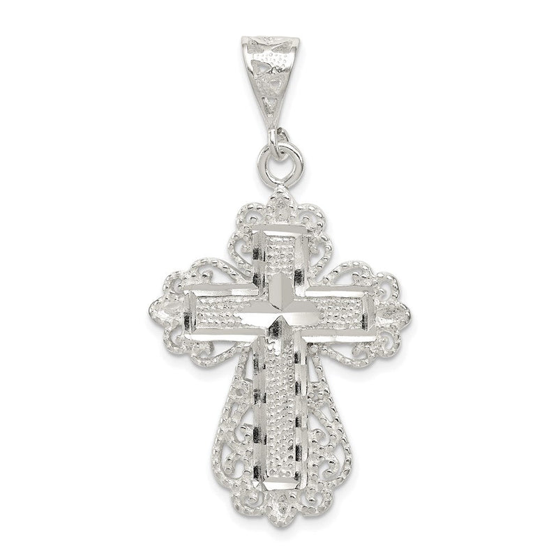 Sterlingsilber Kreuz Anhänger