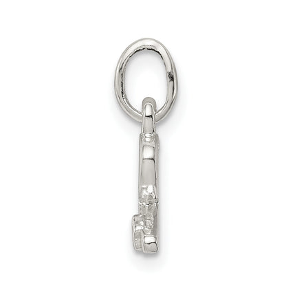 Sterlingsilber Buchstabe R mit Emaille Anhänger