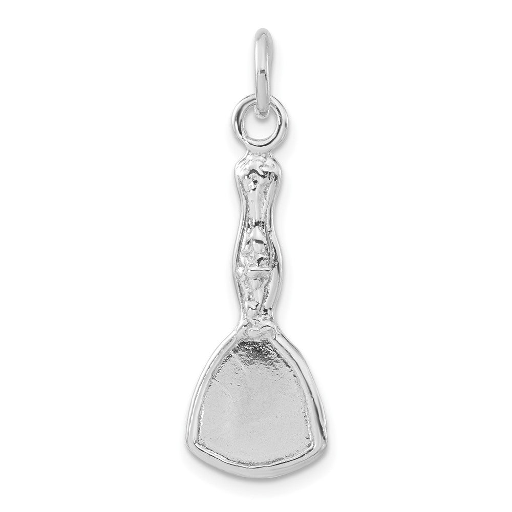 Sterlingsilber 3-d Poliert Mirror Charm
