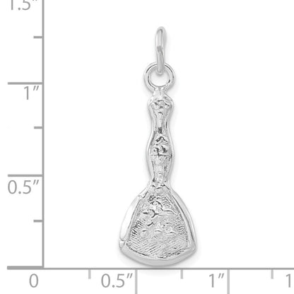 Sterlingsilber 3-d Poliert Mirror Charm