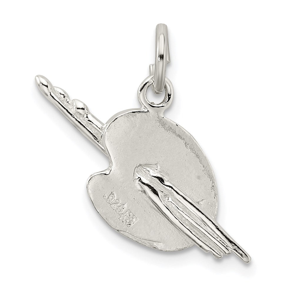 Sterlingsilber Palette Charm