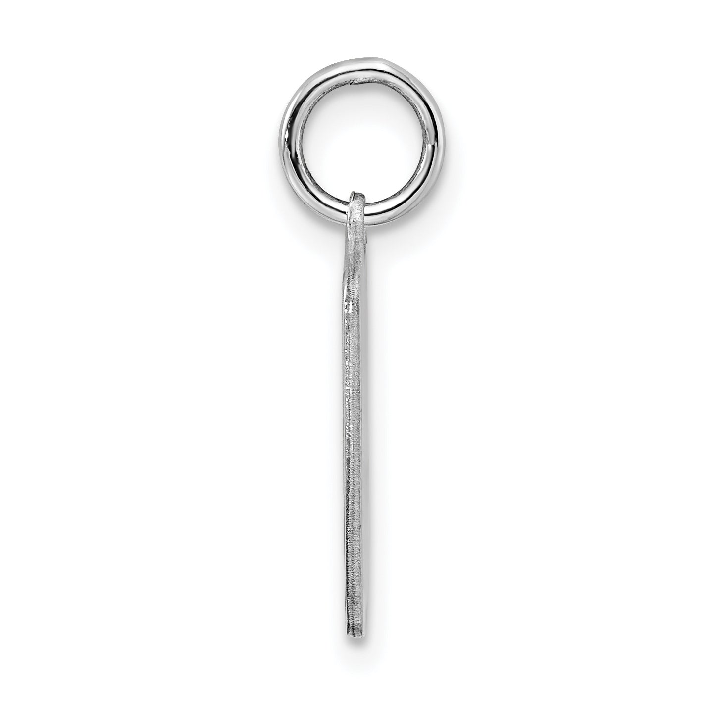 Sterlingsilber Rhodiniert Blau Birth Certificate Poliert Charm