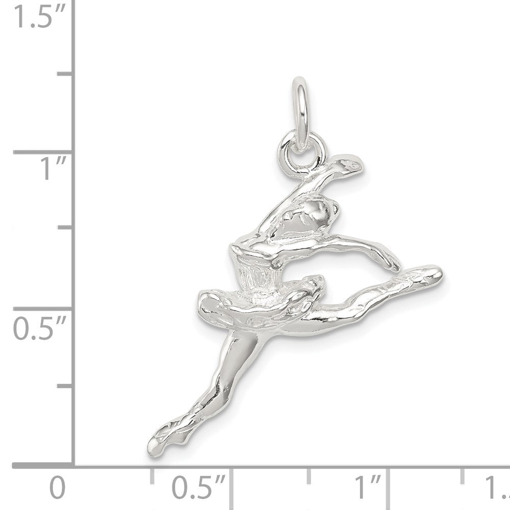 Sterlingsilber Ballerina Charm