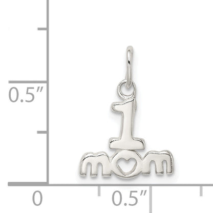 Sterlingsilber Poliert #1 Mama Charm