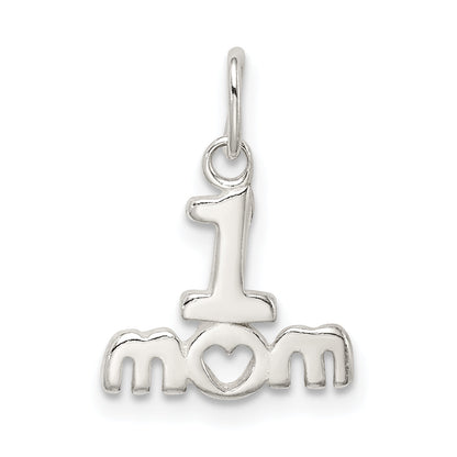 Sterlingsilber Poliert #1 Mama Charm