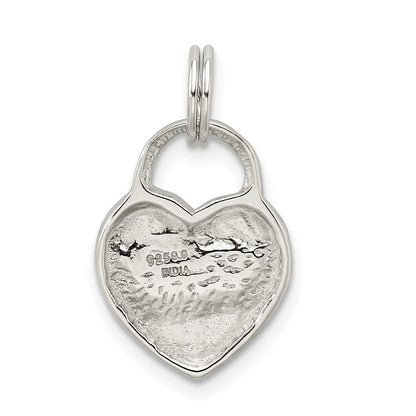 Sterlingsilber Poliert Mama Herz Charm