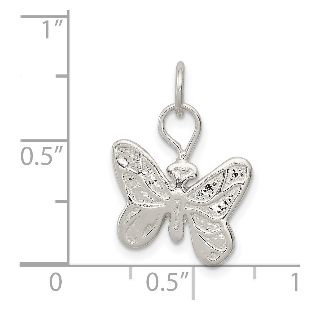 Sterlingsilber Schmetterling Charm