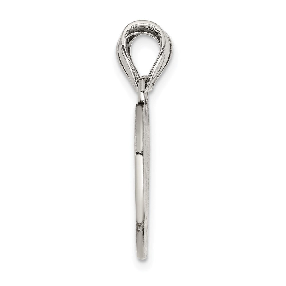 Sterlingsilber Antikisiert Mini I Liebe You Break Apart Herz Anhänger