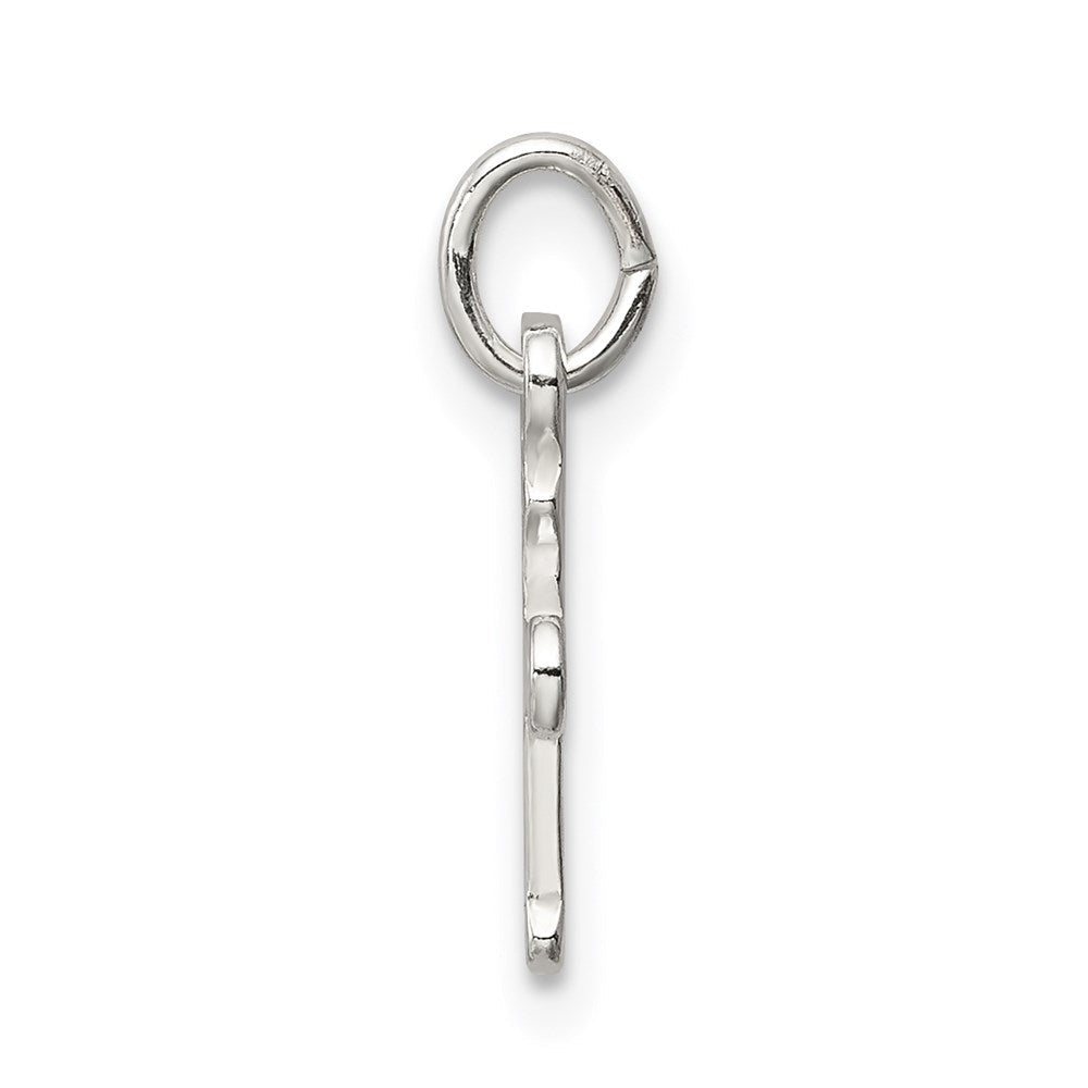 Sterlingsilber Poliert Kreuz Charm