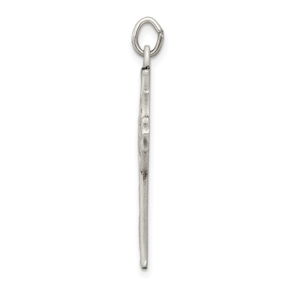 Sterlingsilber Antikisiert Keltisch Kreuz mit Biblical Figures