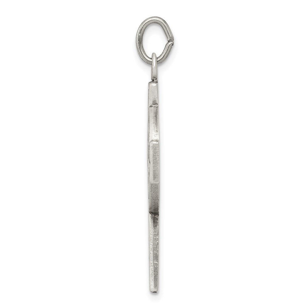 Sterlingsilber Antikisiert Irish Kreuz Anhänger