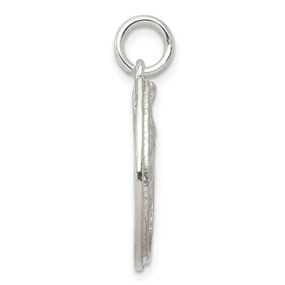 Sterlingsilber Hufeisen mit Pferd Kopf Anhänger
