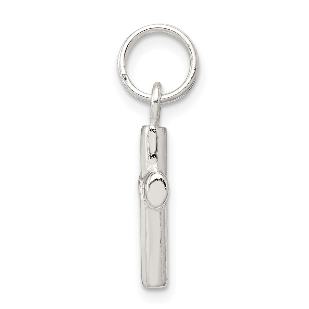 Sterlingsilber Poliert Liebe Kreuz Charm