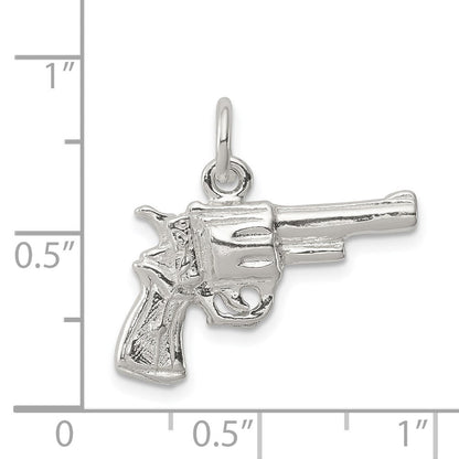Sterlingsilber Revolver Charm