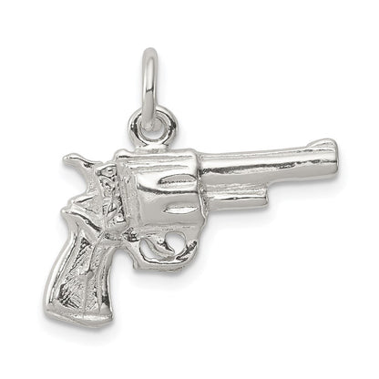 Sterlingsilber Revolver Charm