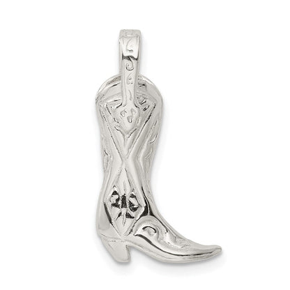 Sterlingsilber Cowboy Boot Charm