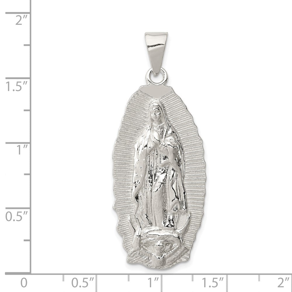 Sterlingsilber Poliert Religious Anhänger