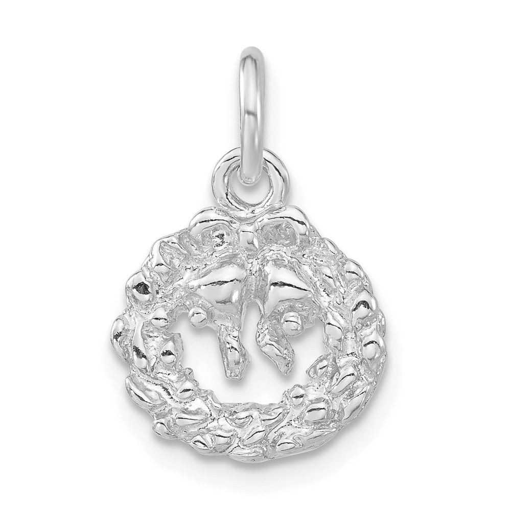 Sterlingsilber Wreath Charm