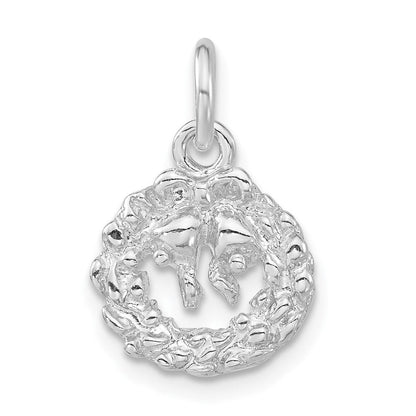 Sterlingsilber Wreath Charm