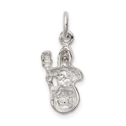 Sterlingsilber Snowman Charm