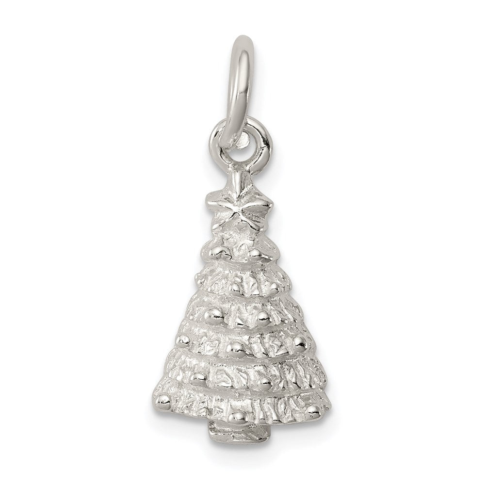 Sterlingsilber Weihnachten Baum Charm