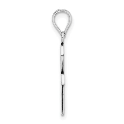 Sterlingsilber Antikisiert Mi Bautizo Schleife Anhänger