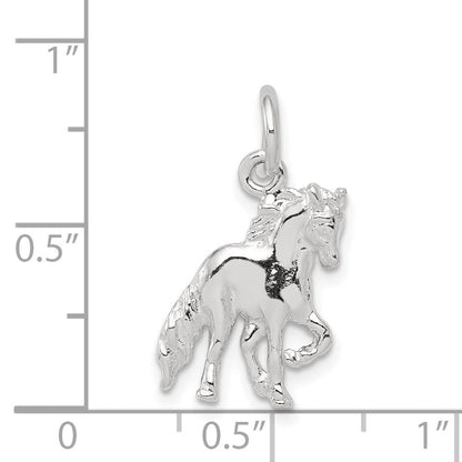 Sterlingsilber Pferd Charm