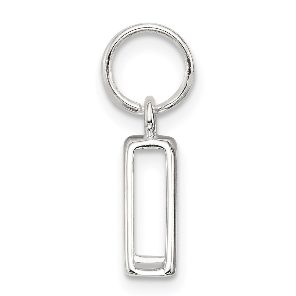 Sterlingsilber Buchstabe A Initiale Charm