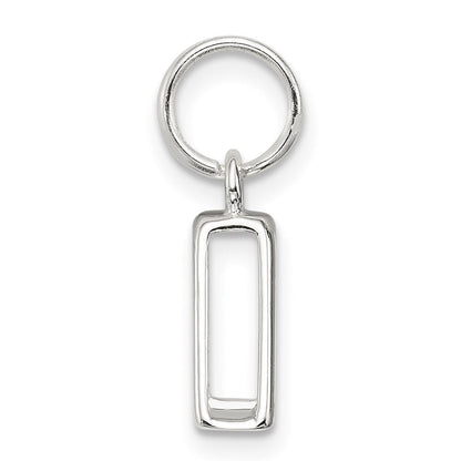 Sterlingsilber Buchstabe A Initiale Charm
