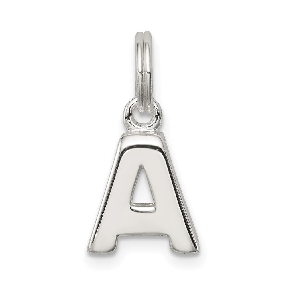 Sterlingsilber Buchstabe A Initiale Charm