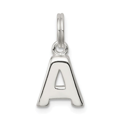 Sterlingsilber Buchstabe A Initiale Charm
