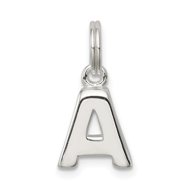 Sterlingsilber Buchstabe A Initiale Charm