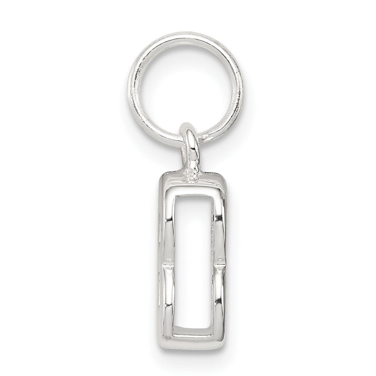 Sterlingsilber Buchstabe B Initiale Charm