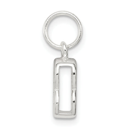 Sterlingsilber Buchstabe B Initiale Charm