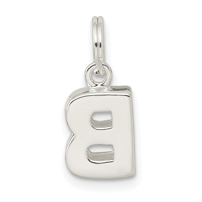 Sterlingsilber Buchstabe B Initiale Charm