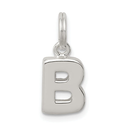 Sterlingsilber Buchstabe B Initiale Charm