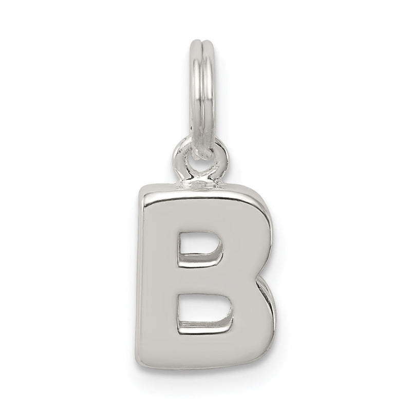 Sterlingsilber Buchstabe B Initiale Charm