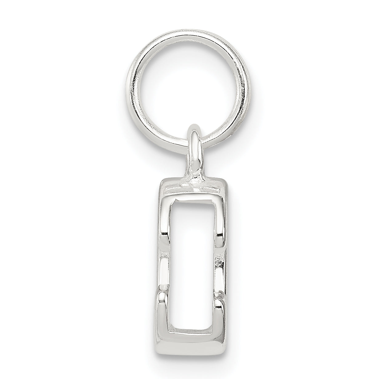 Sterlingsilber Buchstabe C Initiale Charm