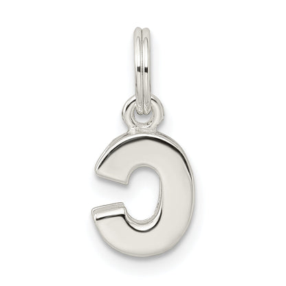 Sterlingsilber Buchstabe C Initiale Charm