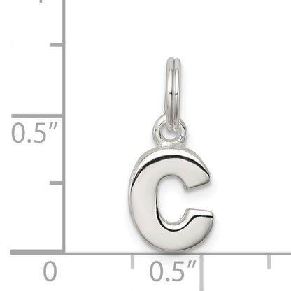 Sterlingsilber Buchstabe C Initiale Charm