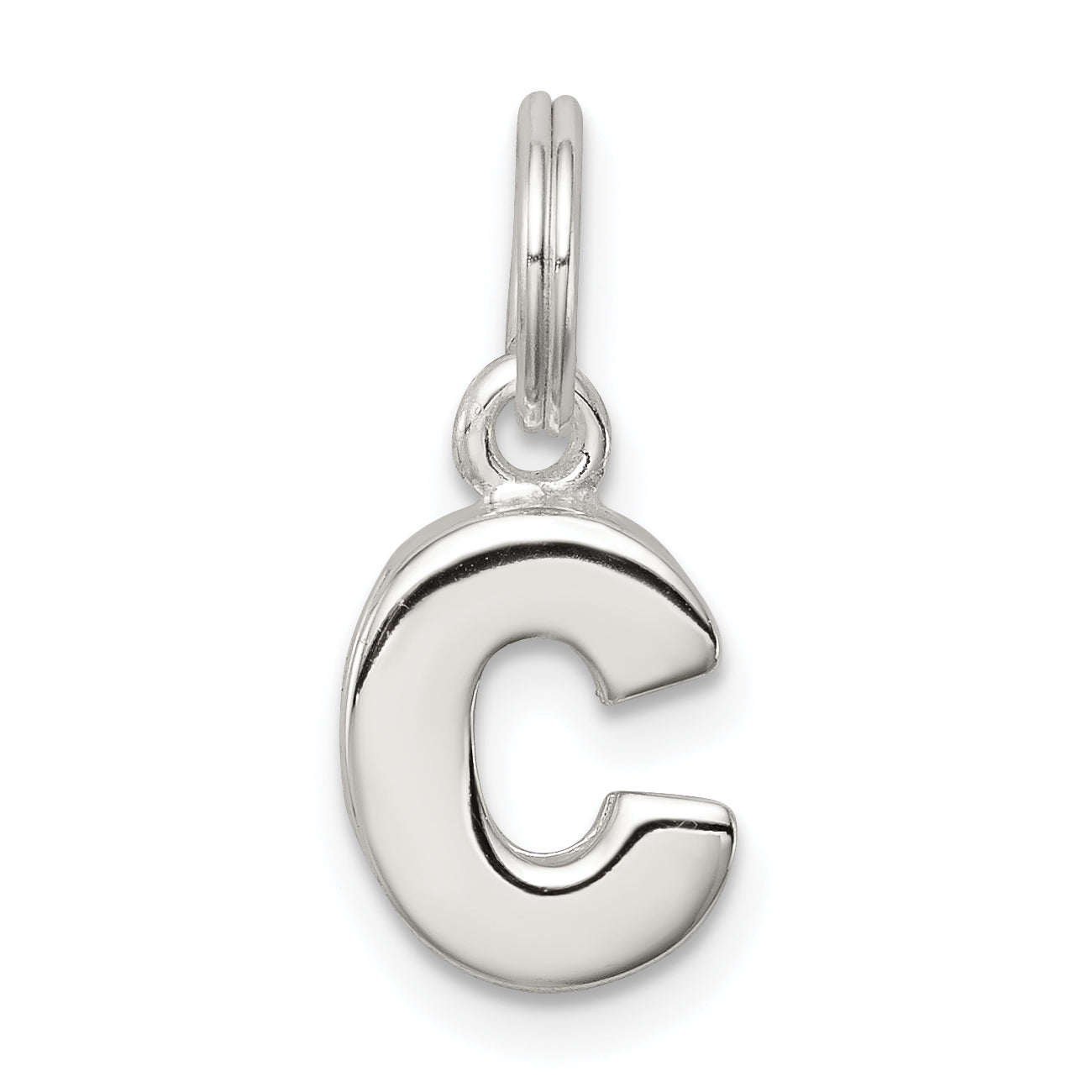 Sterlingsilber Buchstabe C Initiale Charm