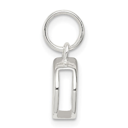 Sterlingsilber Buchstabe D Initiale Charm