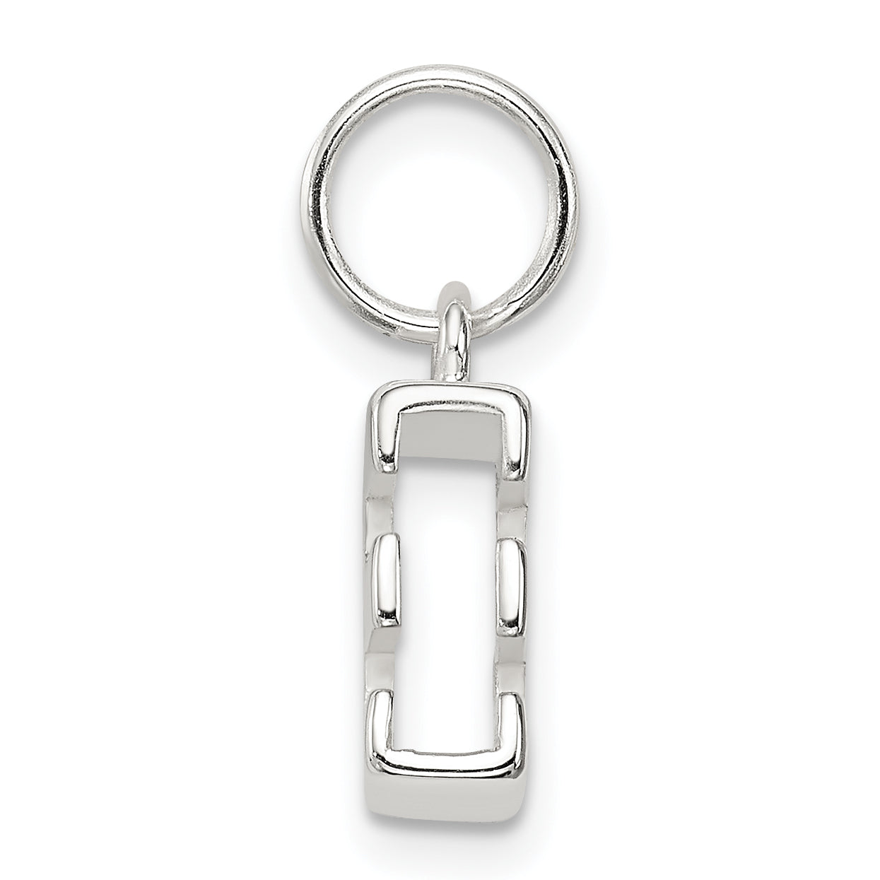 Sterlingsilber Buchstabe E Initiale Charm