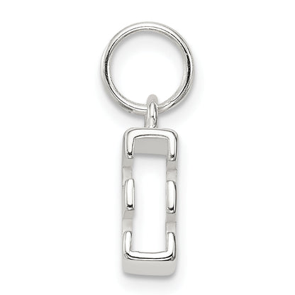 Sterlingsilber Buchstabe E Initiale Charm