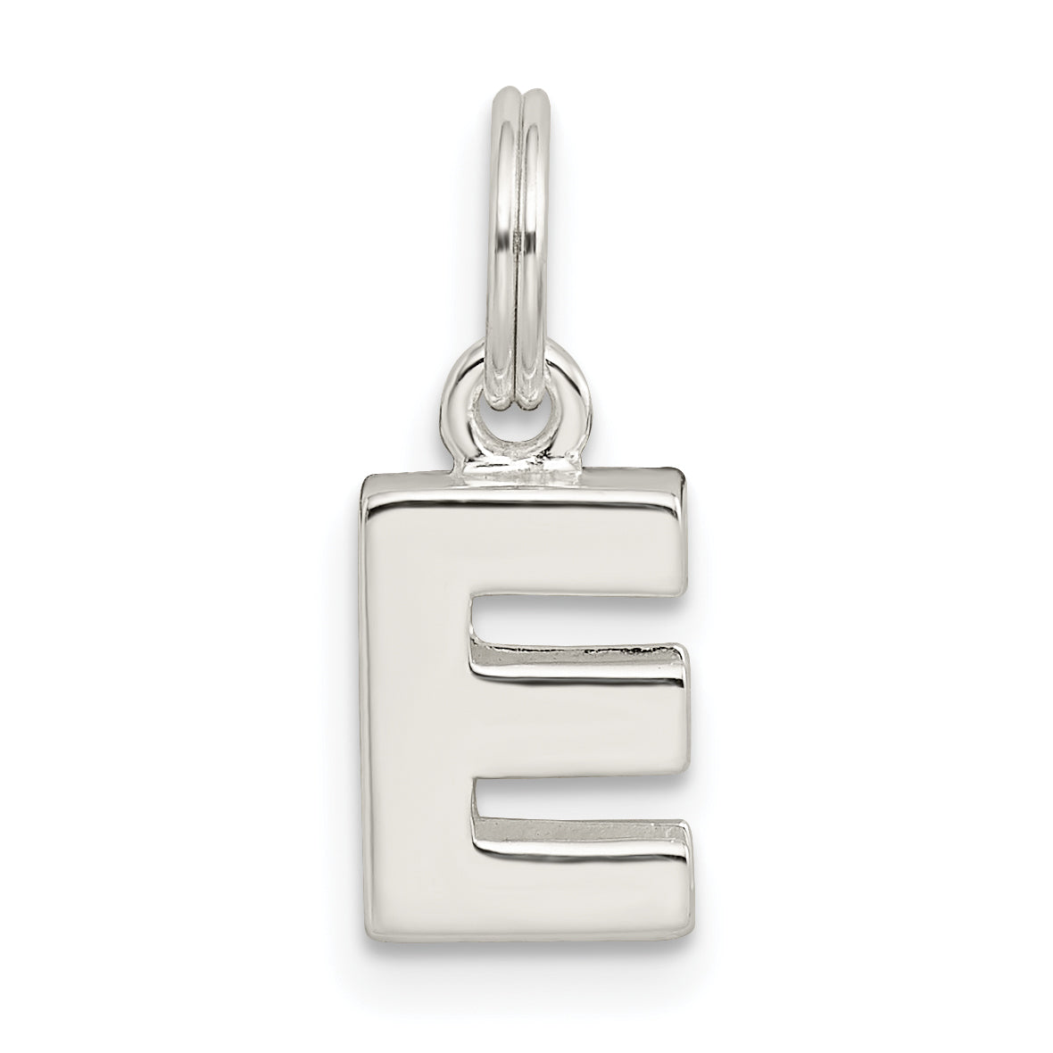 Sterlingsilber Buchstabe E Initiale Charm