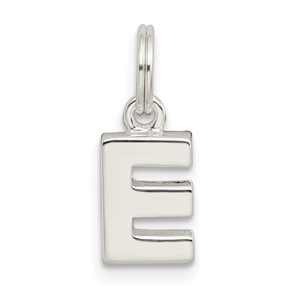 Sterlingsilber Buchstabe E Initiale Charm